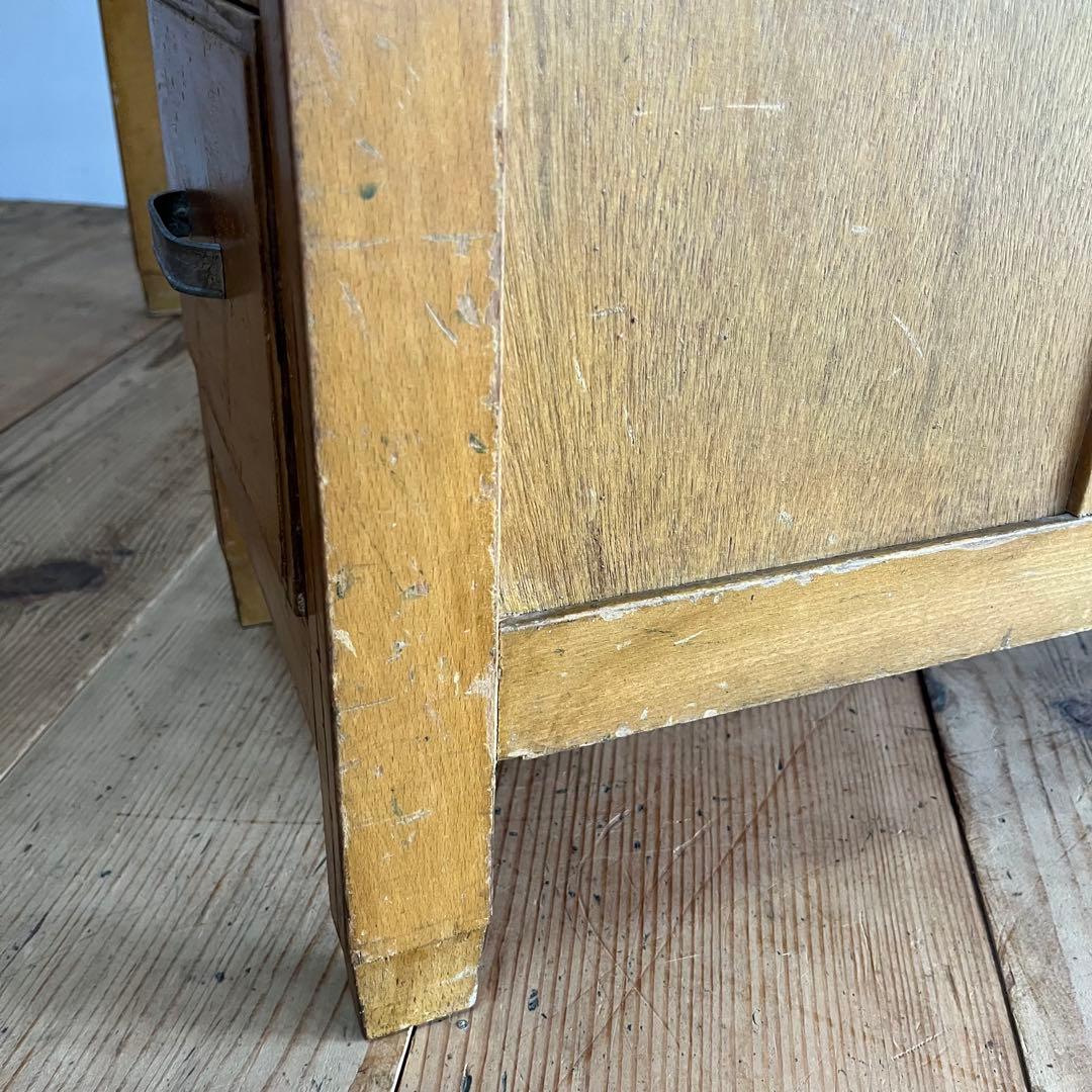 アンティーク 片袖机 デスク テーブル モダン レトロ 《送料込み》