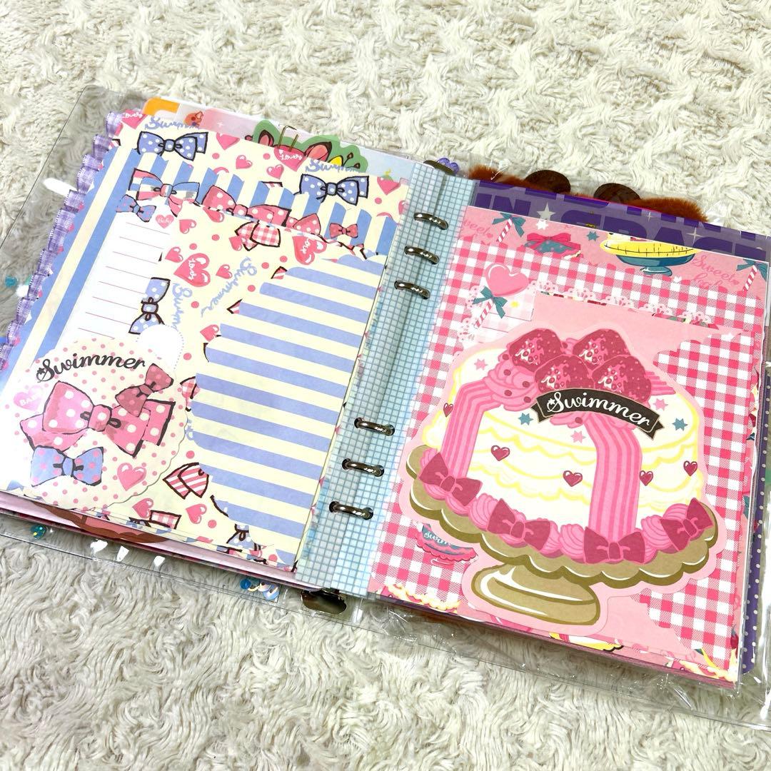 1051 おすそ分けファイル A5クリアバインダー スイマー増量版 1051