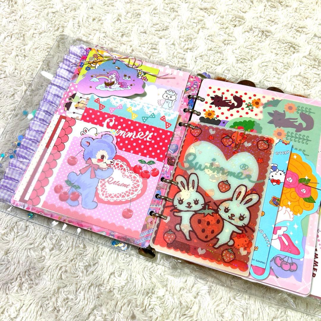 1051 おすそ分けファイル A5クリアバインダー スイマー増量版 1051