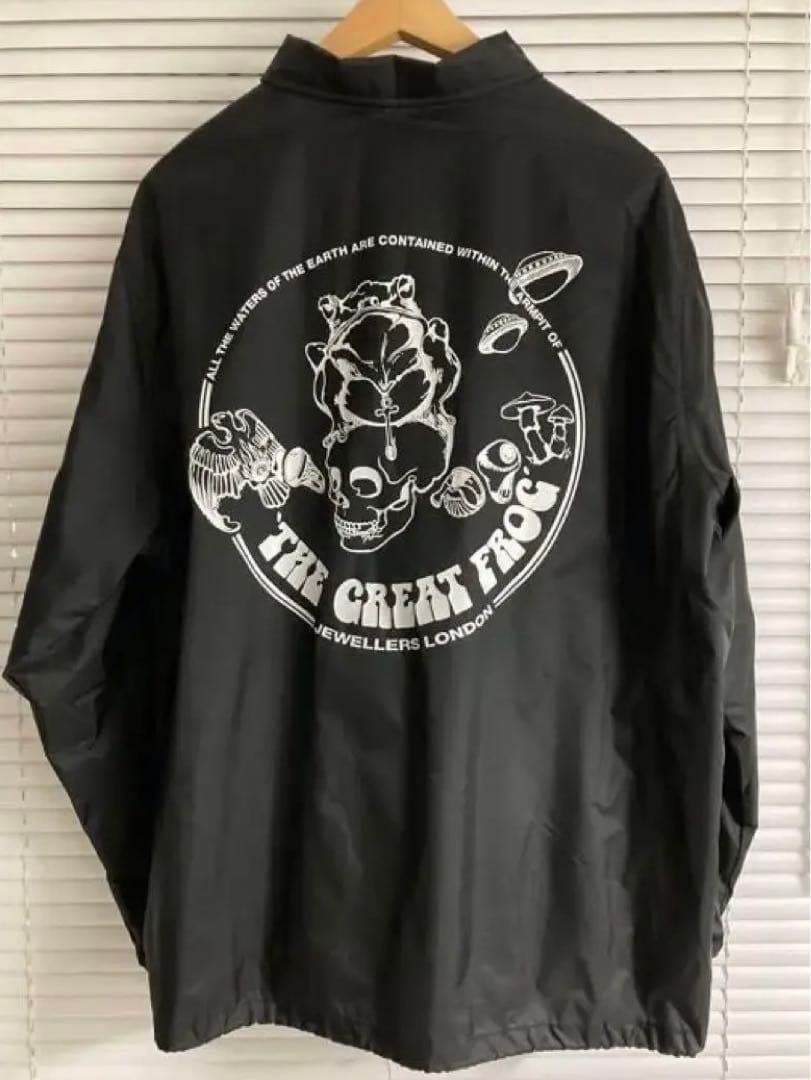 希少 キムタク着 完全同型同サイズ GREAT FROG 初版コーチジャケット