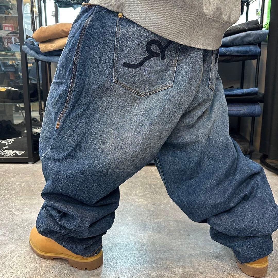 超BIGサイズ ROCA WEAR ロカウェア 極太バギー デニムパンツ - メルカリ