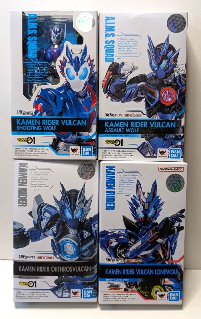 S.H.フィギュアーツ 仮面ライダーバルカン４種セット S.H.Figuarts 仮面ライダーバルカン予約開始！ | 仮面ライダーWEB