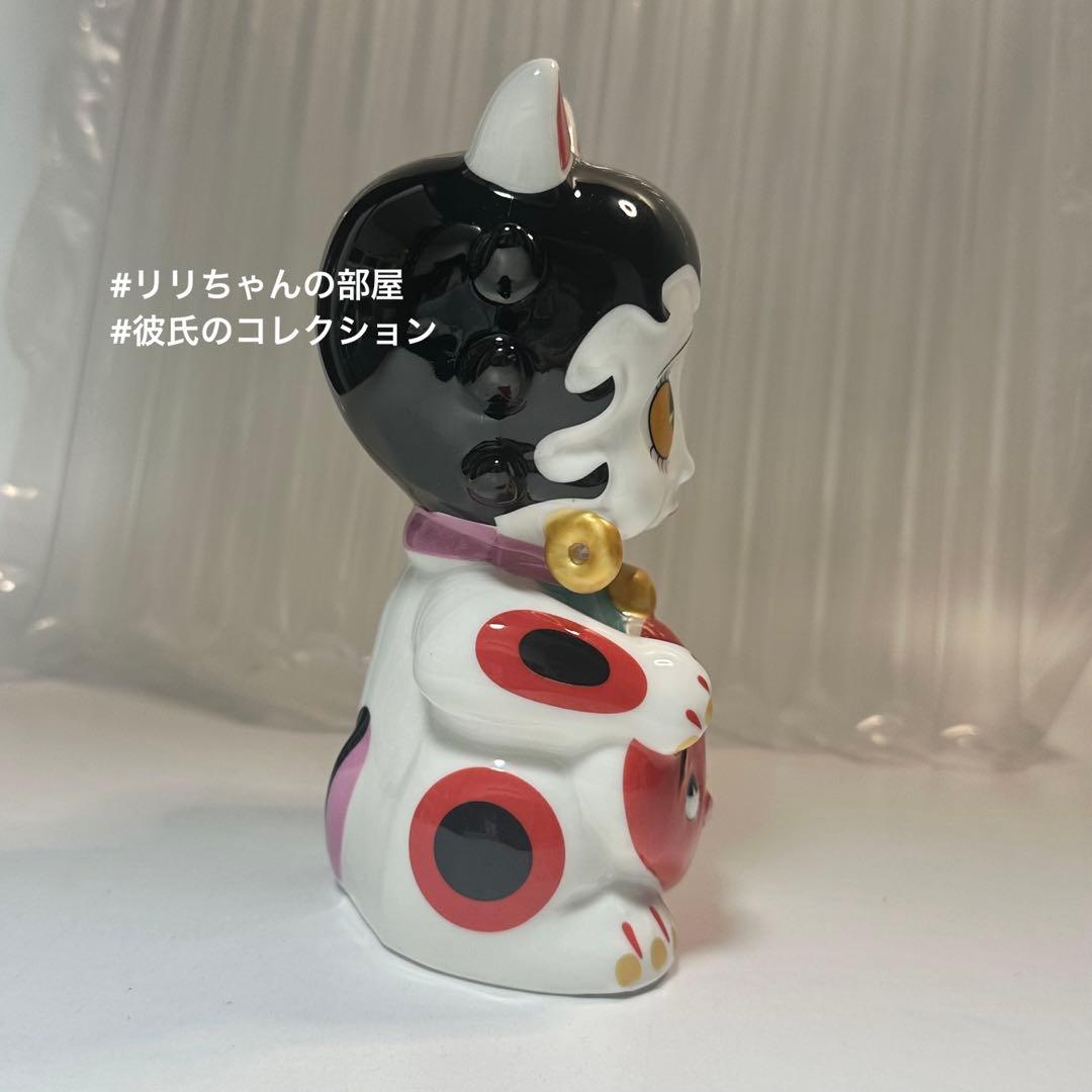 ベティちゃん 招き猫 陶器 フィギュア ベティ・ブープ - メルカリ