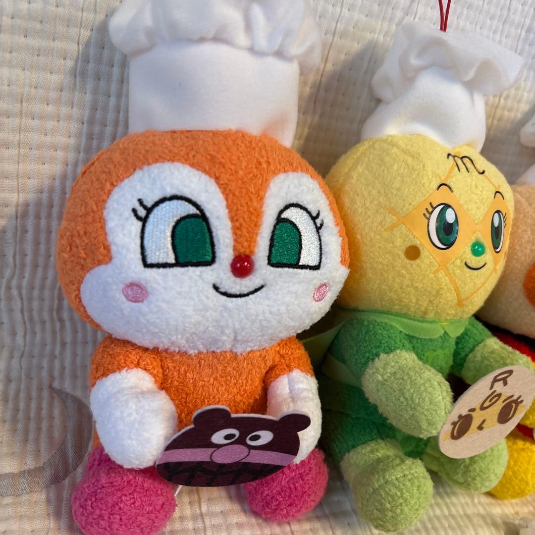 アンパンマン ころふわ パン屋さんぬいぐるみ フルコンプ 4種セット