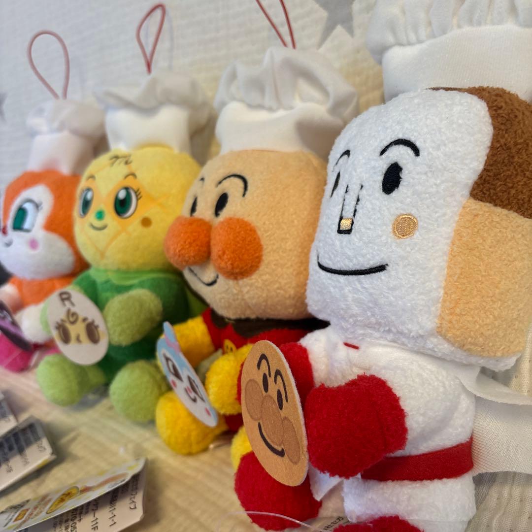 アンパンマン ころふわ パン屋さんぬいぐるみ フルコンプ 4種セット