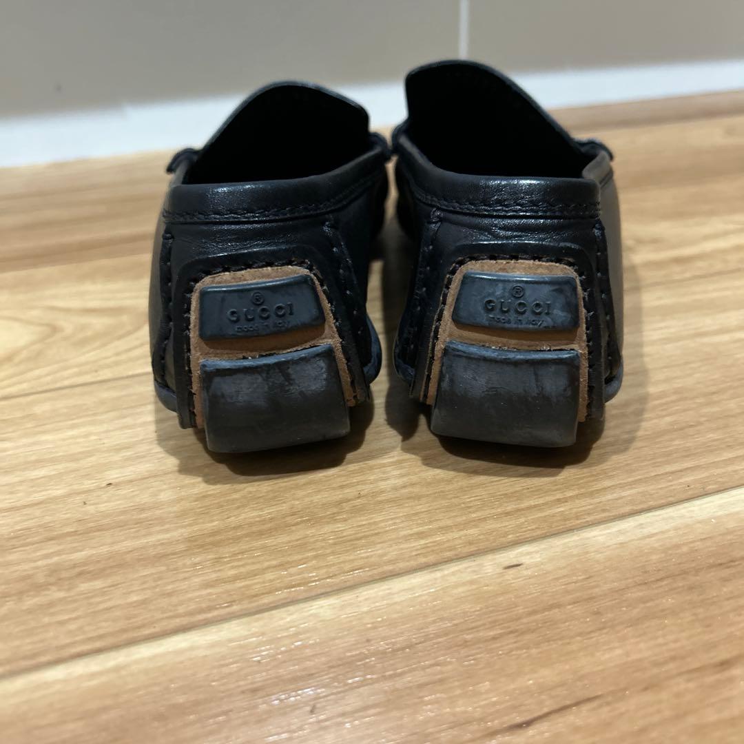 訳あり】GUCCI ローファー メンズ 25cm ブラック - メルカリ