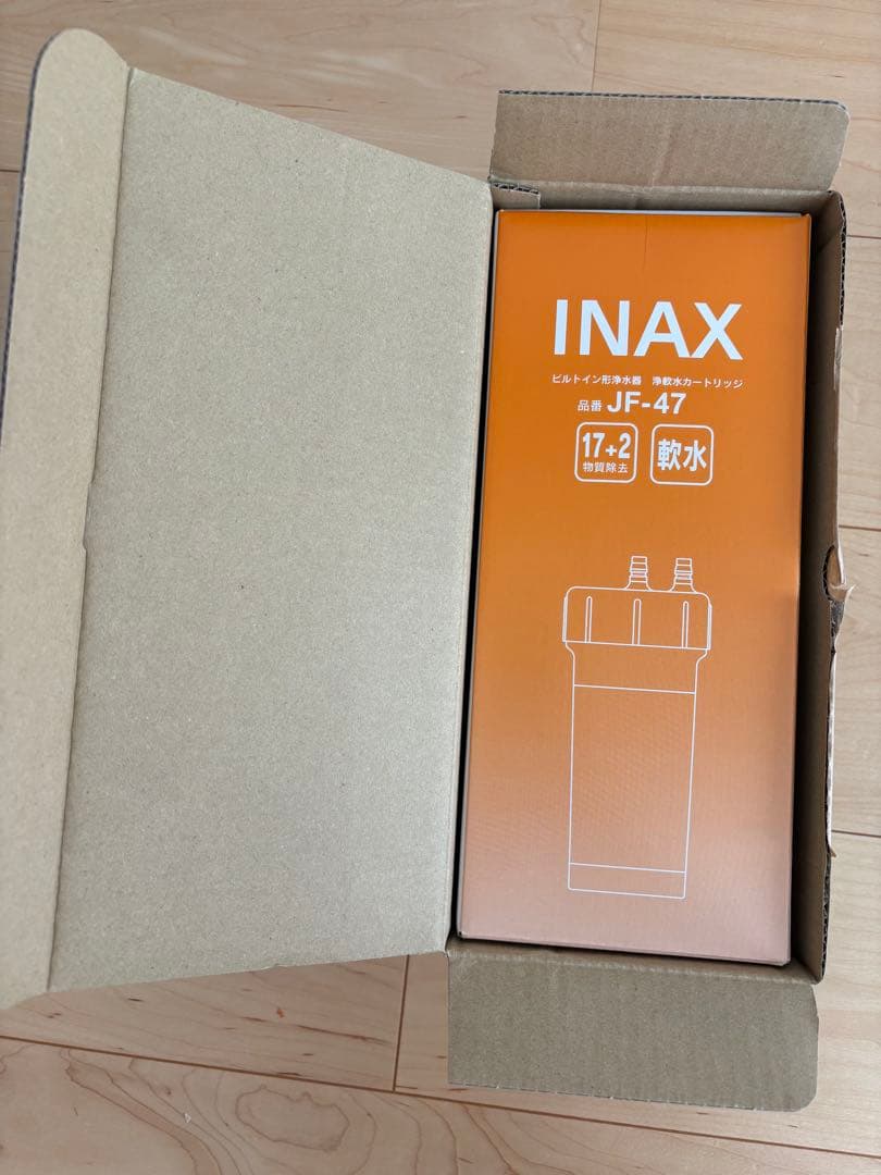 ●はな●リクシルINAX 浄水器カートリッジ JF-47 楽天市場】カートリッジ INAX製（LIXIL） JF-47 浄水器交換用