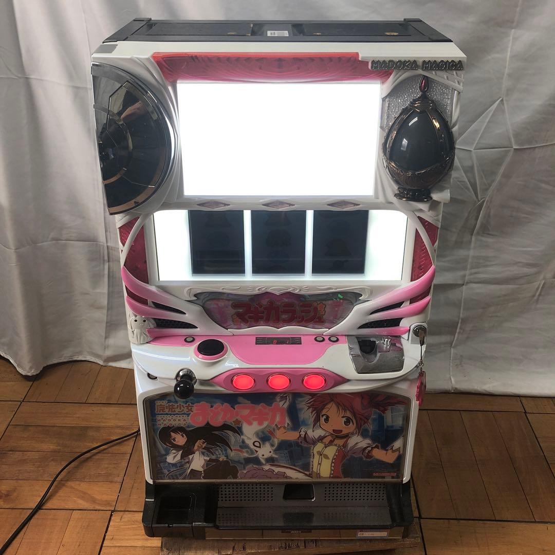 ジャンク　スロット実機　魔法少女まどかマギカ　台キー設定キーあり　家スロ　K ジャンク スロット実機 魔法少女まどかマギカ 台キー設定キーあり 家