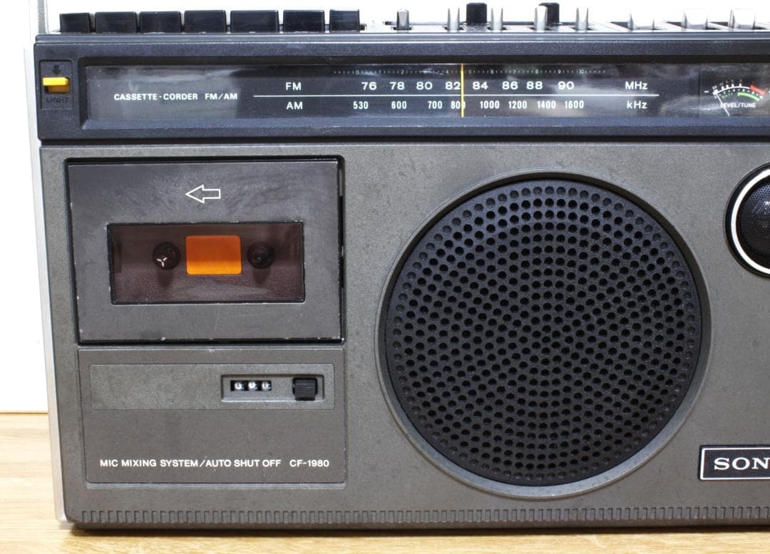 ♪SONY CASSETTE-CORDER FM/AM CF-1980【06】♪ - メルカリ