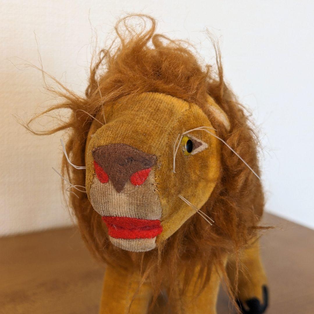 東京動物園協会 ぬいぐるみ ライオン おがくず人形 上野動物園 多摩