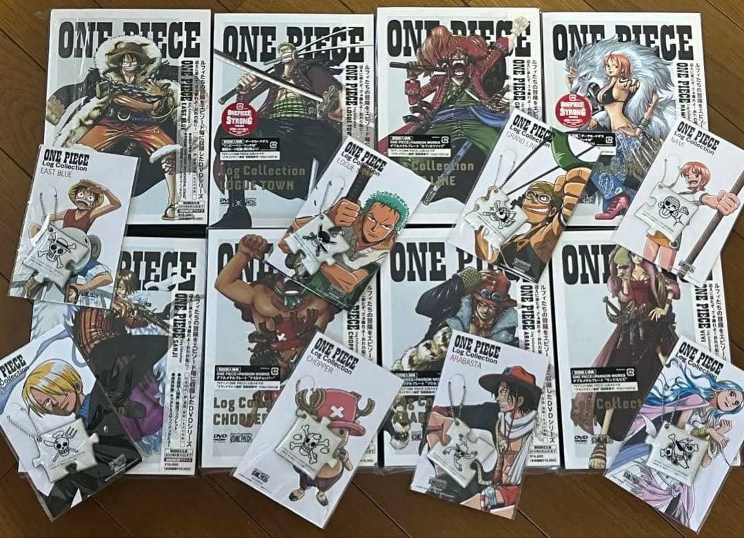 ONE PIECE log collection 特典付きDVD 初回限定版 - メルカリ