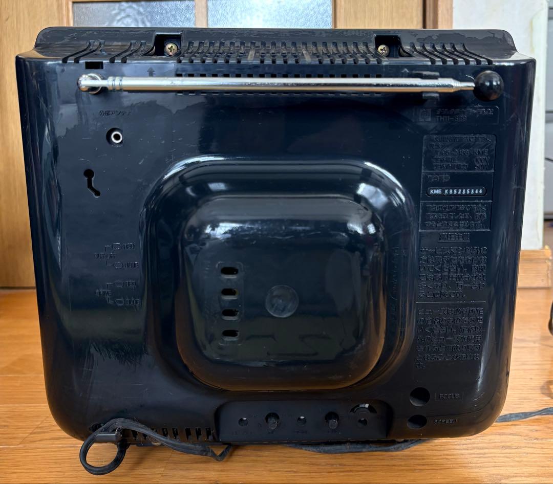 National レトロ ブラウン管テレビ TH11-S29 85年製 当時物 - メルカリ