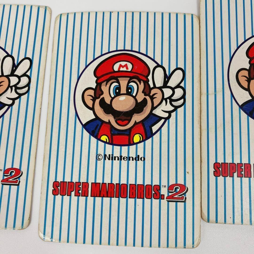 スーパーマリオブラザーズ2 トランプ 任天堂 80年代 ファミリー