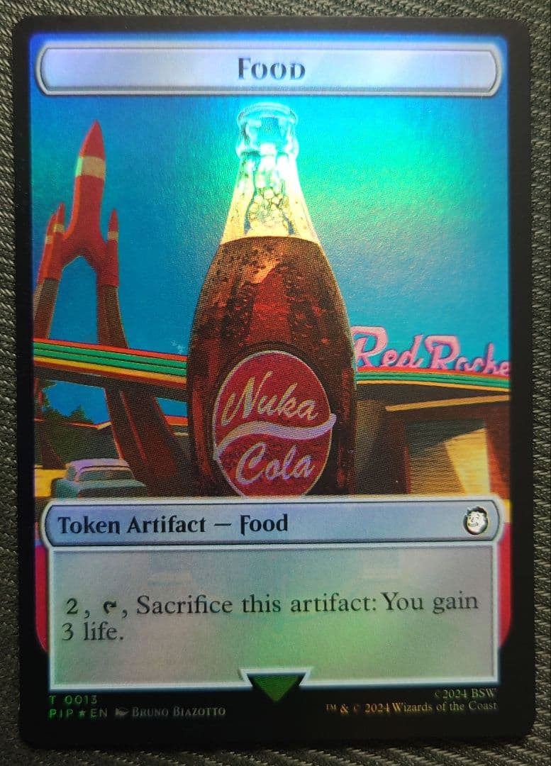 mtg ヌカコーラ 食物トークン FOIL 英語版 pip edh - メルカリ