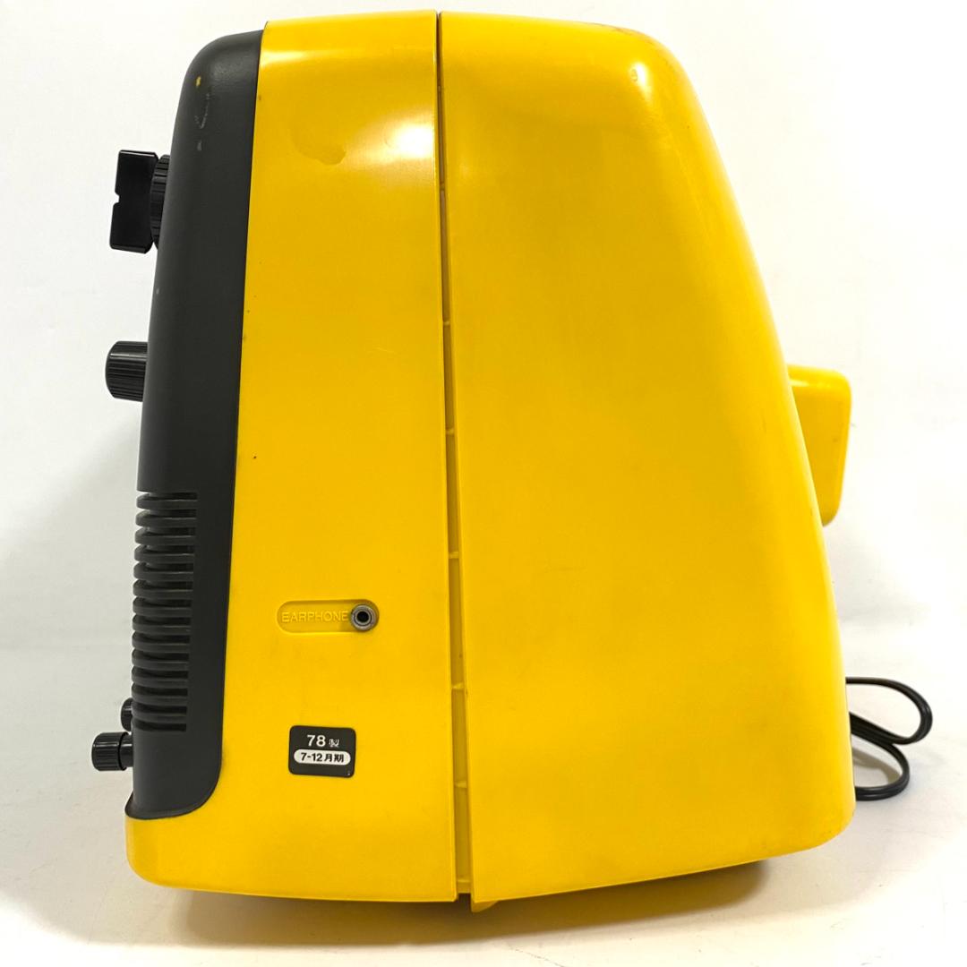 SHARP シャープ 白黒テレビジョン 12P-J9U 1978年製 昭和レトロ - メルカリ