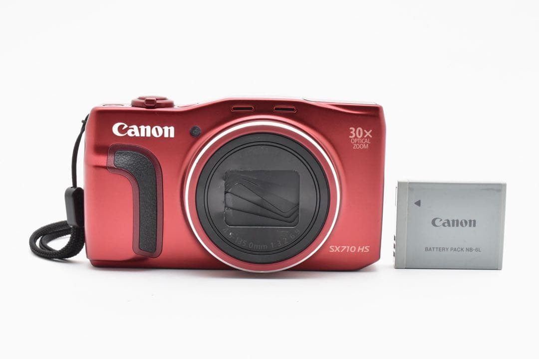 Canon Powershot SX710 HS レッド 30倍光学ズーム