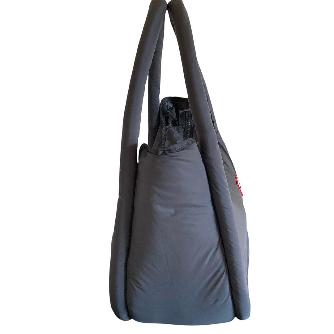 極美品】HUNTER ハンター フレイムド パファー ラージ ホーボー 肩掛け