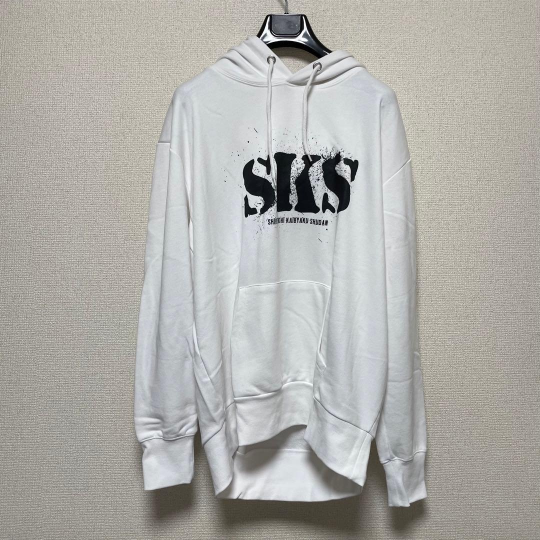 真天地開闢集団ジグザグ パーカー 白 - メルカリ