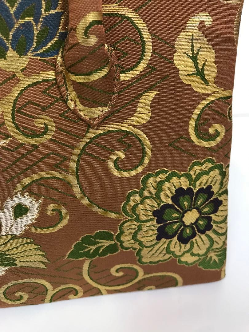 ◇おふく◇利休バッグ 唐草に鳳凰 着物 和装 - メルカリ