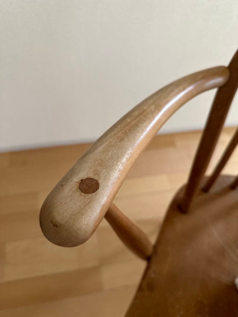 fiat lux様専用 イギリスアンティークercolフープバックアームチェア