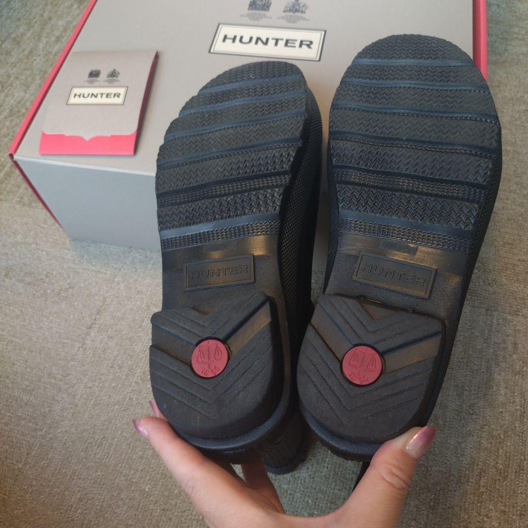 美品】ハンター レディース コマンドチェルシーブーツ UK5 24 - メルカリ