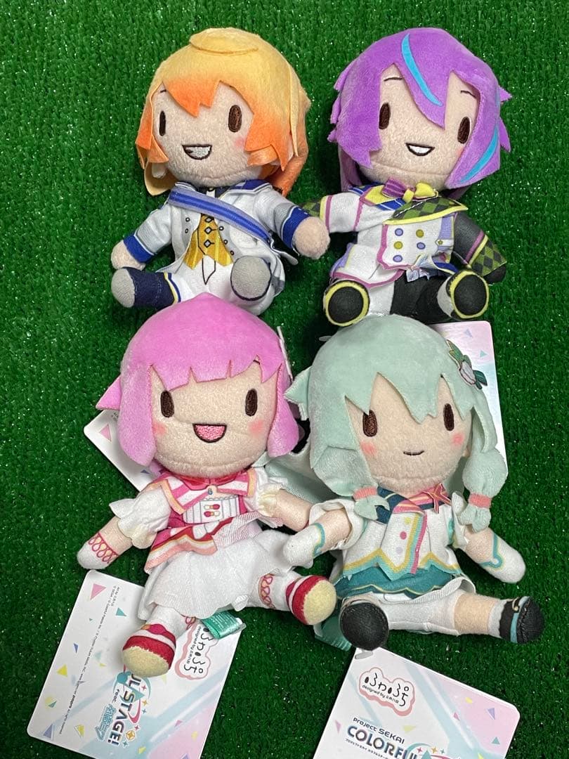 プロセカ ふわぷちミニぬいぐるみ ワンダーランズ×ショウタイム 4種