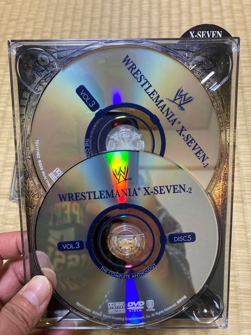 WWE レッスルマニア・アンソロジーBOX3 ⅩⅤ-ⅩⅩⅠ〈3,000セット限…