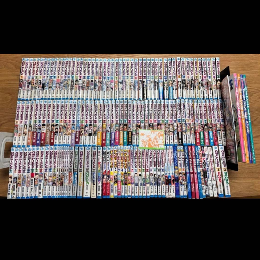 ワンピース 全巻初版 1巻〜112巻 49冊 セット 帯付き 尾田栄一郎