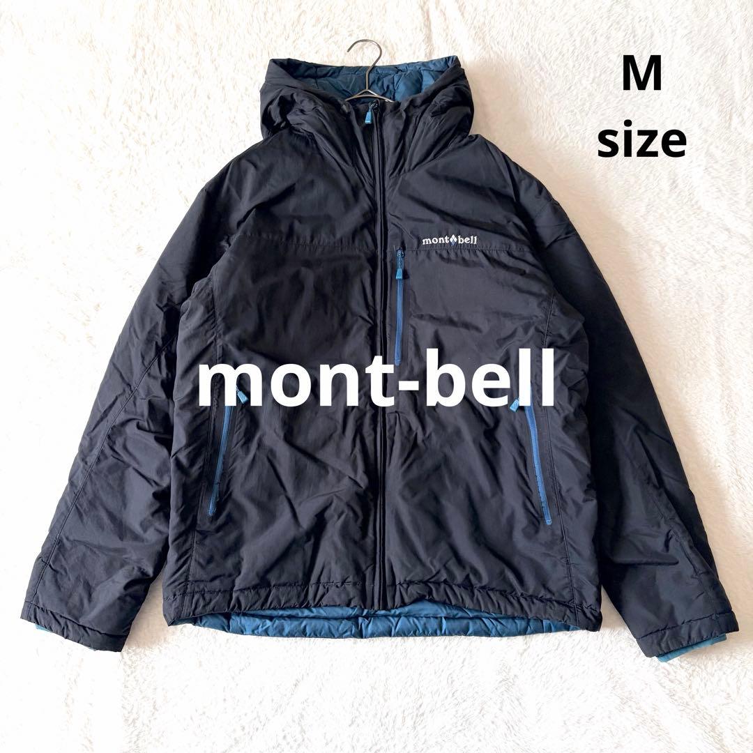 1382 美品✨ モンベル コロラドパーカ リバーシブルダウンジャケット M