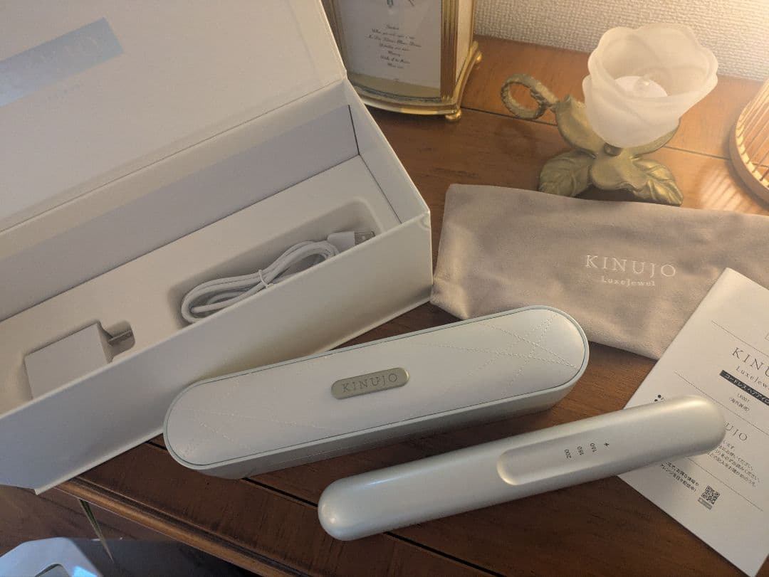 KINUJO LuxeJewel LX001 コードレス ストレートヘアアイロン Luxejewel（ラグジュエル）｜コードレスヘアアイロン。持ち運びに便利