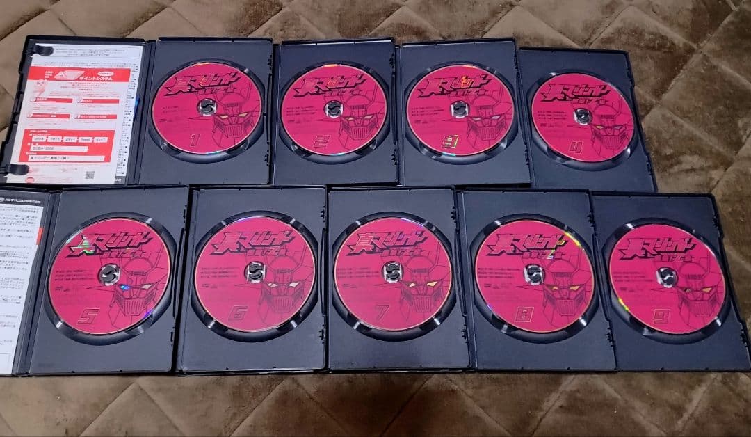 真マジンガー衝撃！Z編 DVD 全9巻 - メルカリ