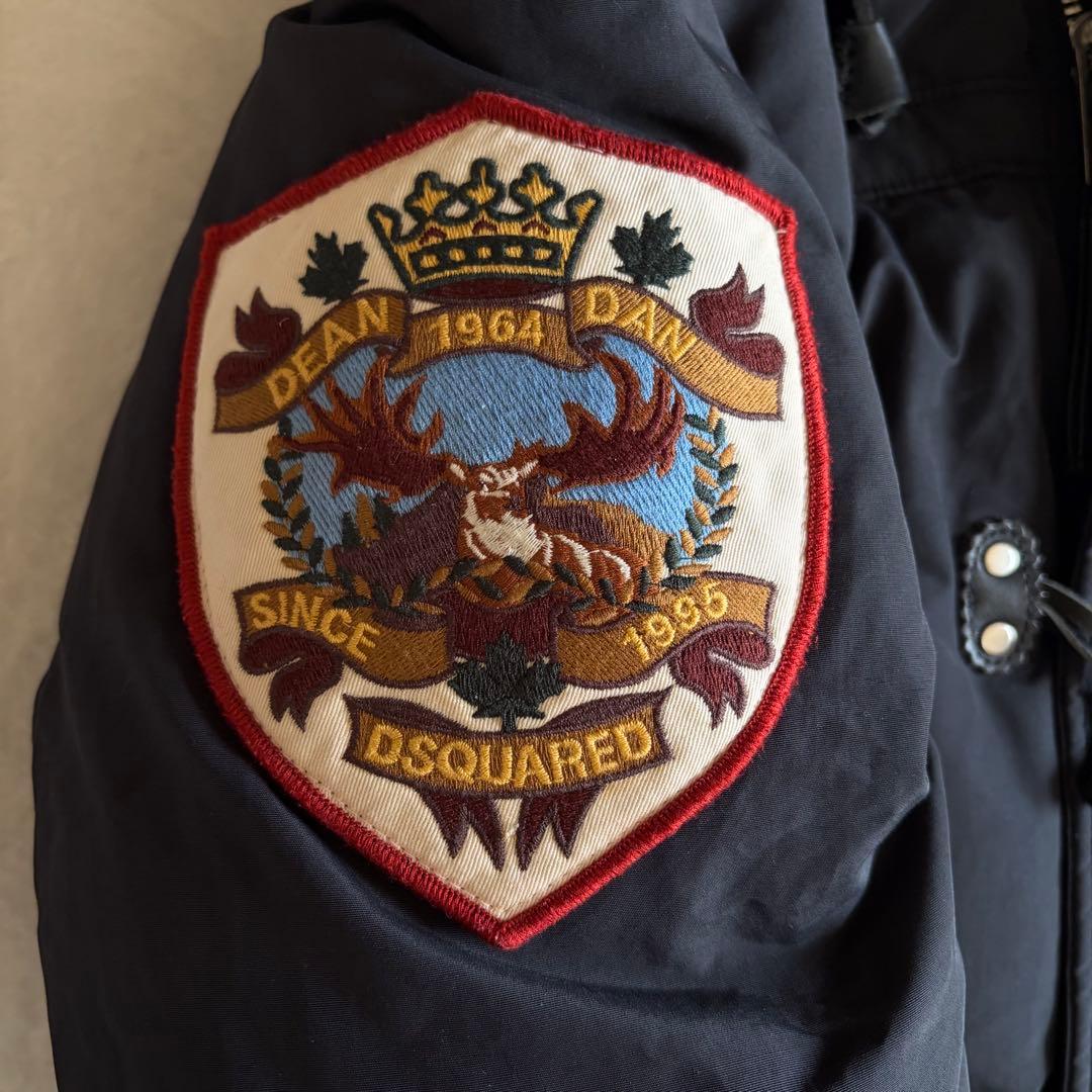 美品】DSQUARED2 ダウンコート リアルファー メンズ 38 女性も - メルカリ