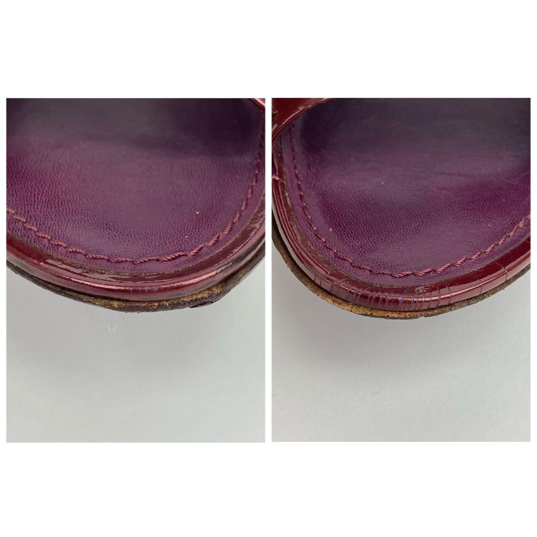 LOUIS VUITTON ルイヴィトン LV サンダル ヒール 37ハーフ - メルカリ