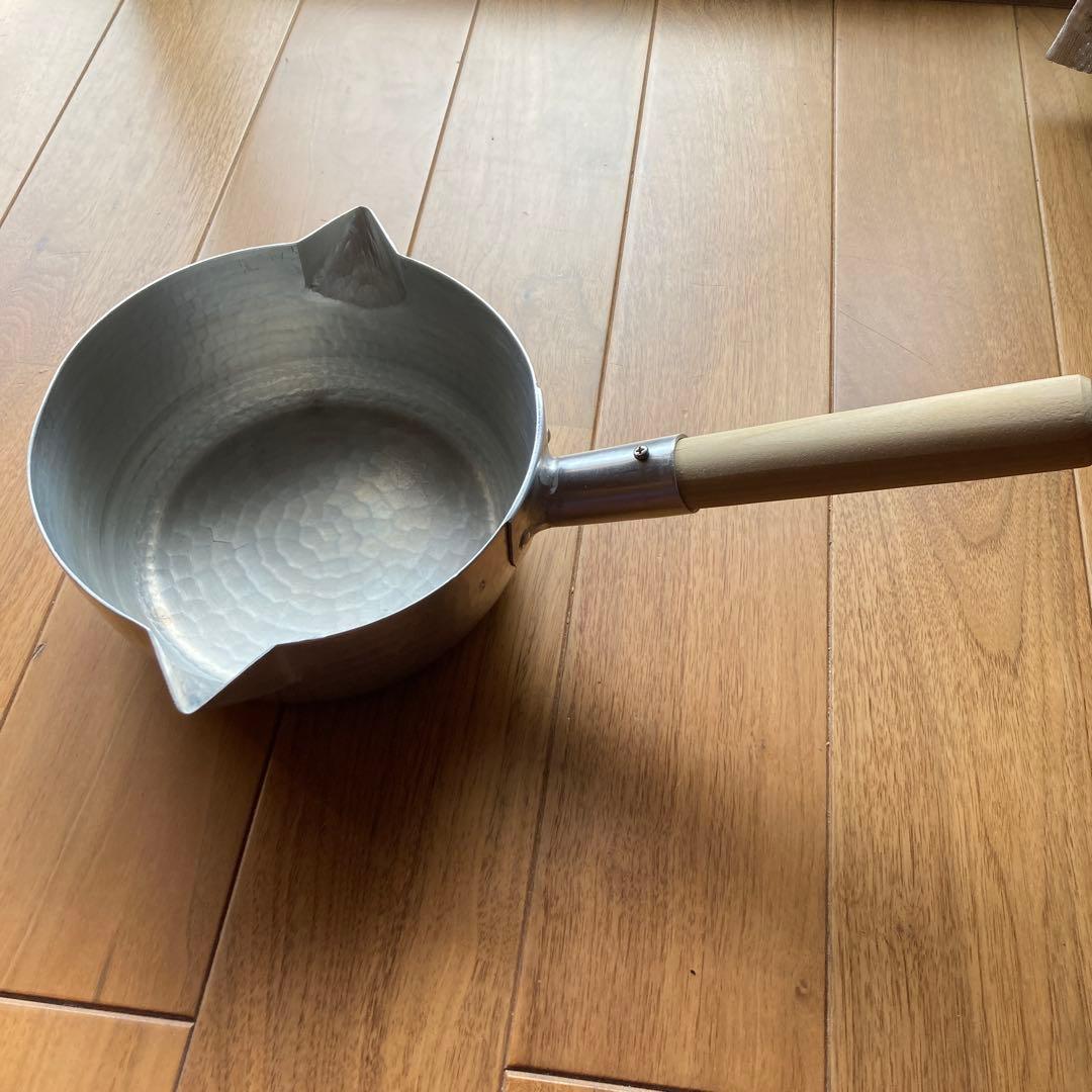 鍛造工房 west side33 茂作 雪平鍋 両口加工 21㎝ - 調理器具