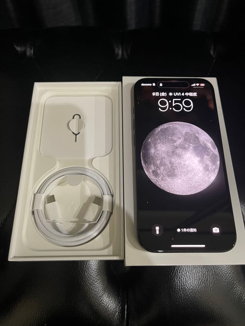 iPhone15 Pro 128GB SIMフリー最大容量93% おまけ付き⭐︎ ムスビー｜☆新品同様 iPhone 15 Pro 128GB SIMフリー 最大容量100