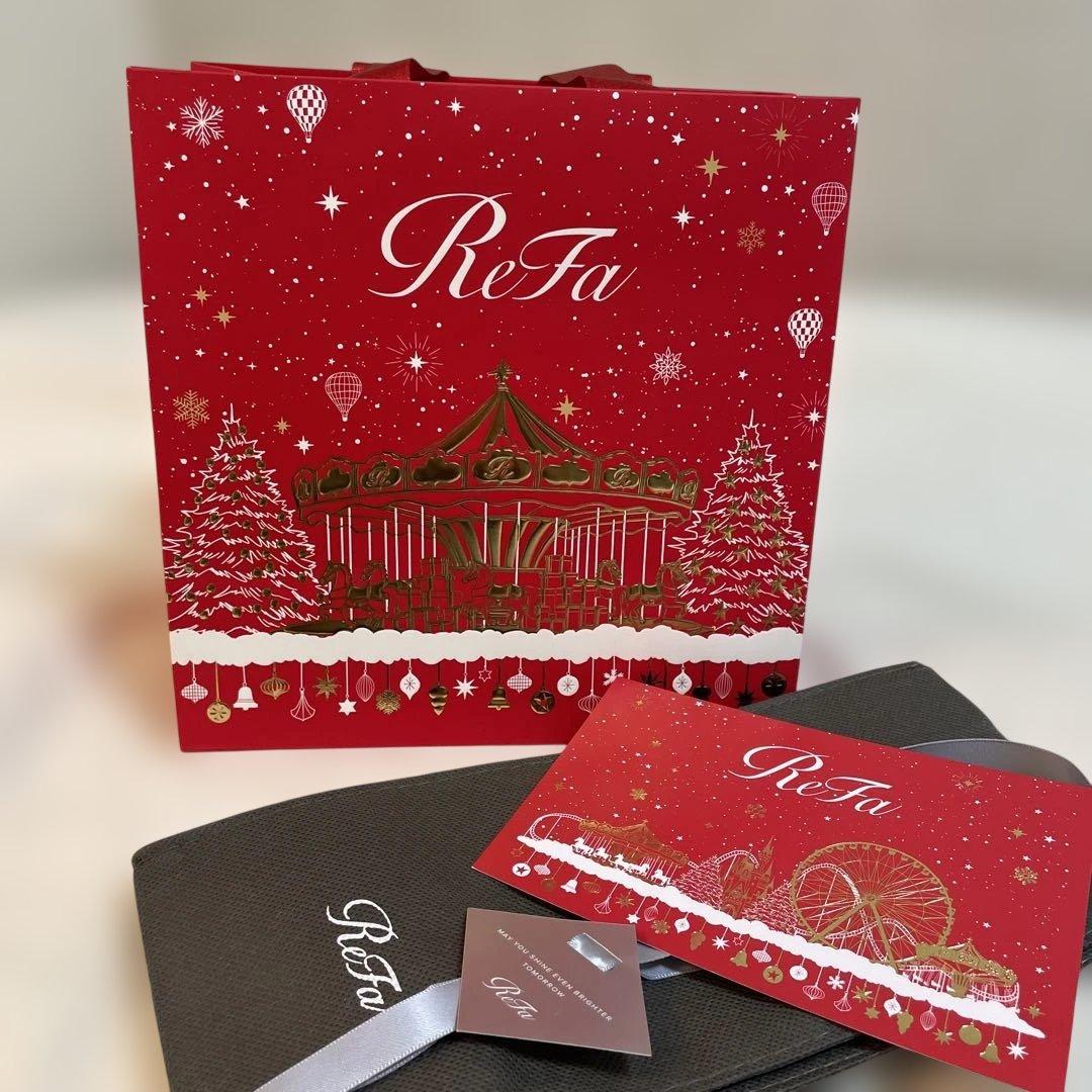 Refa リファ クリスマス仕様 限定 ショッパーセット （紙袋、カード他
