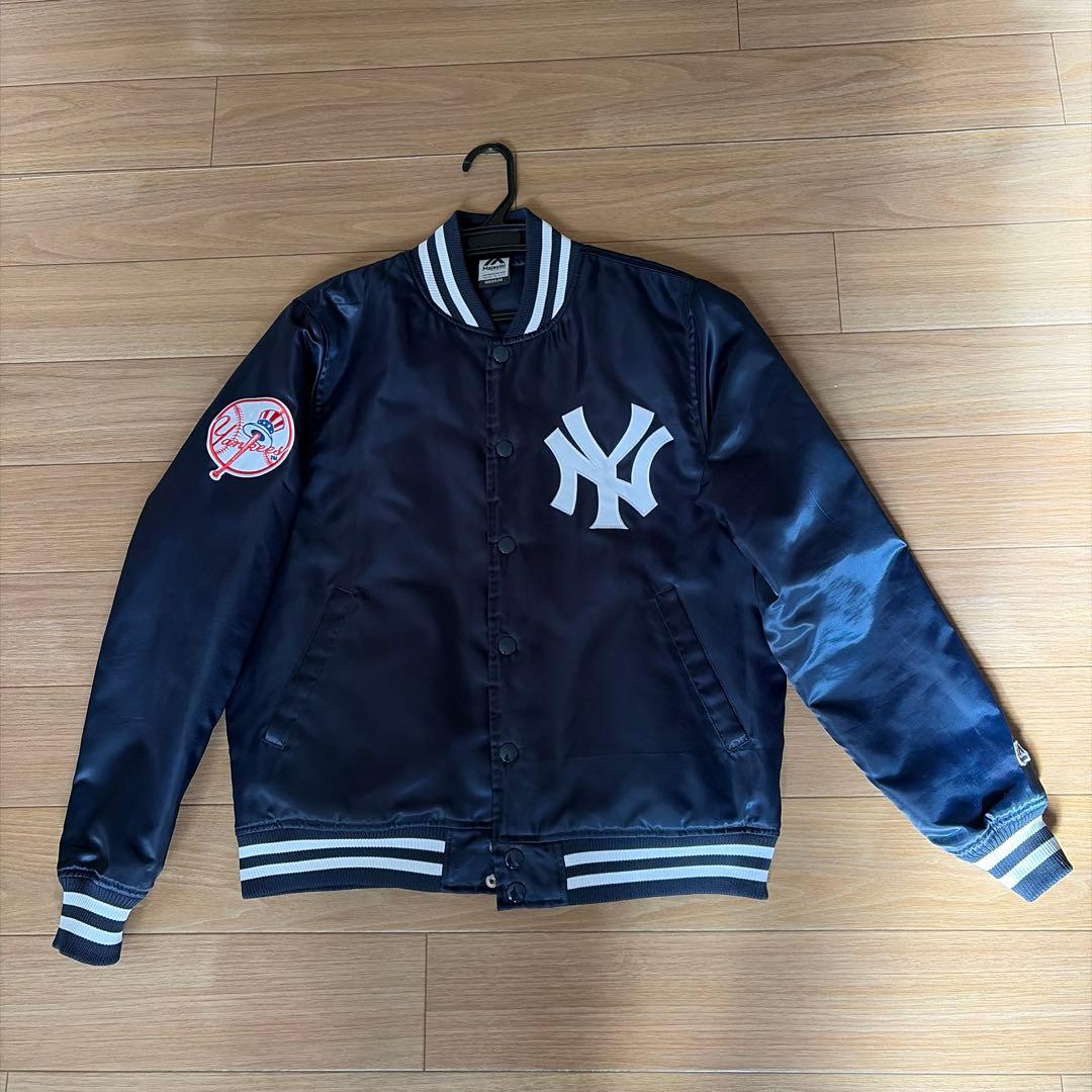 Majestic ニューヨーク・ヤンキース スタジャン　Mサイズ 中古・古着通販】Majestic (マジェスティック) ニューヨークヤンキース
