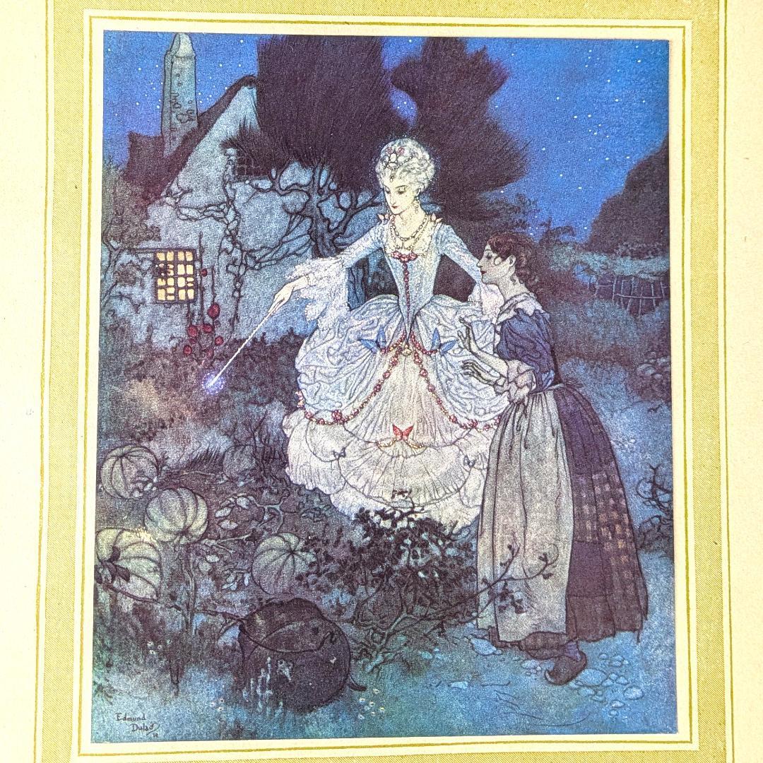 1915初版☆エドマンド・デュラックPicture-Book赤十字イラスト20枚