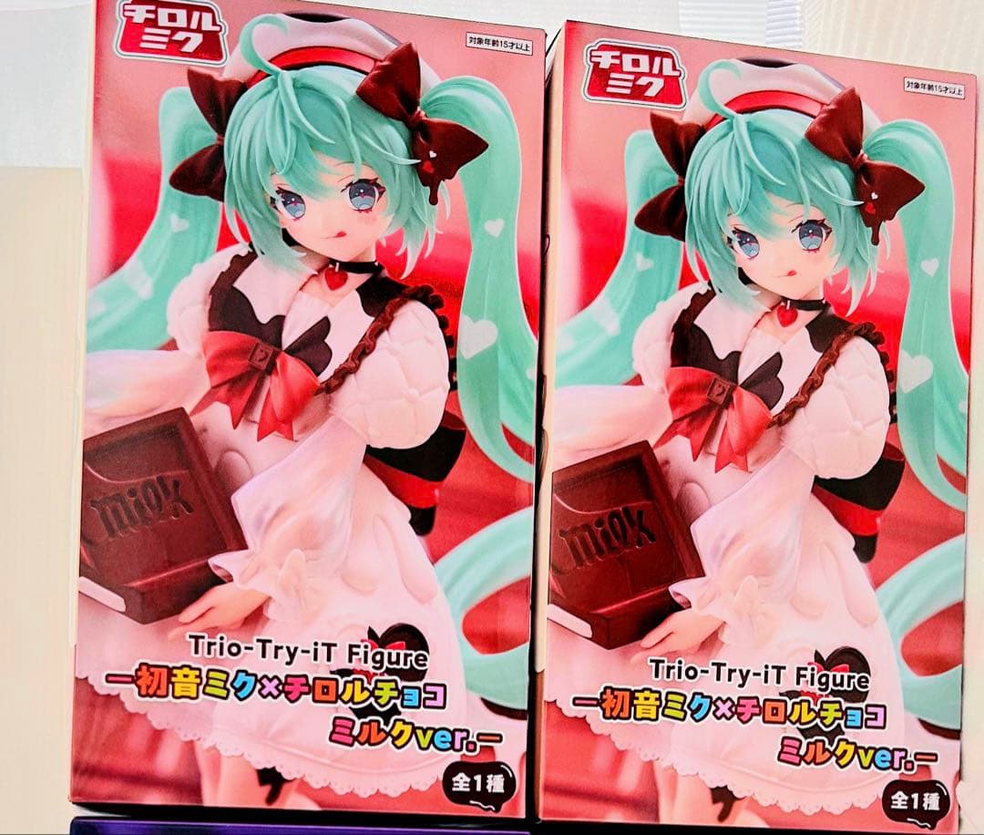 Trio-Try-iT Figure初音ミク×チロルチョコ ミルクver.ー - メルカリ