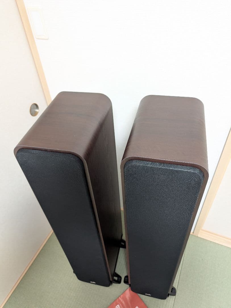 動作良好・比較的綺麗】 Polk ES55 ブラウン ペア 連番 - メルカリ