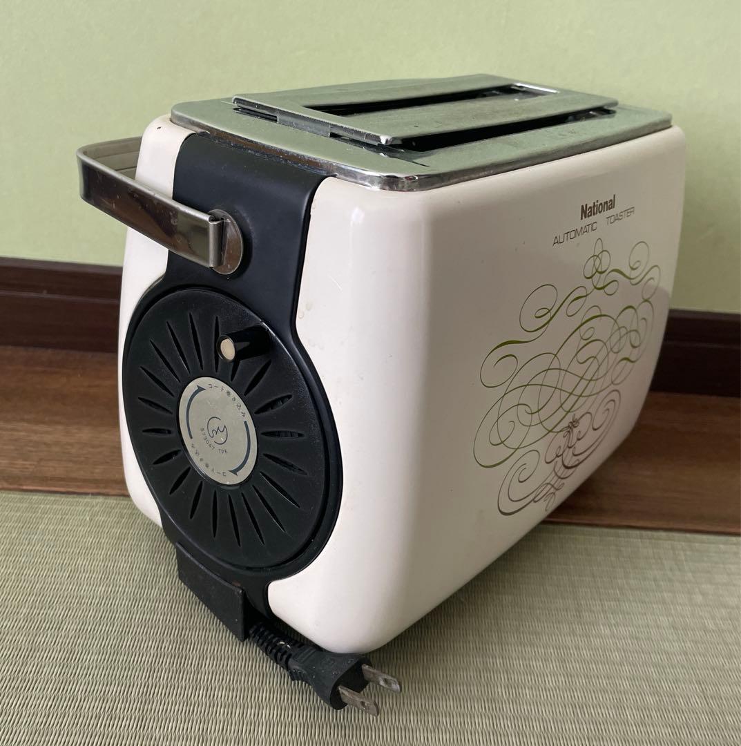 トースター レトロ ポップアップ ナショナル NT-812R 昭和家電 - メルカリ