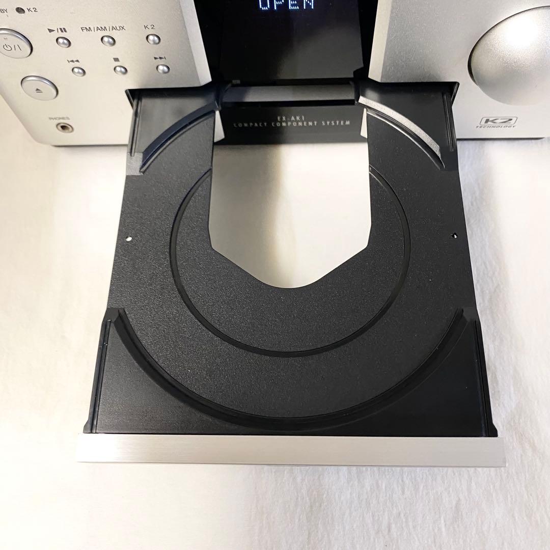 ビクター EX-AK1 ウッドコーン コンポセット - メルカリ