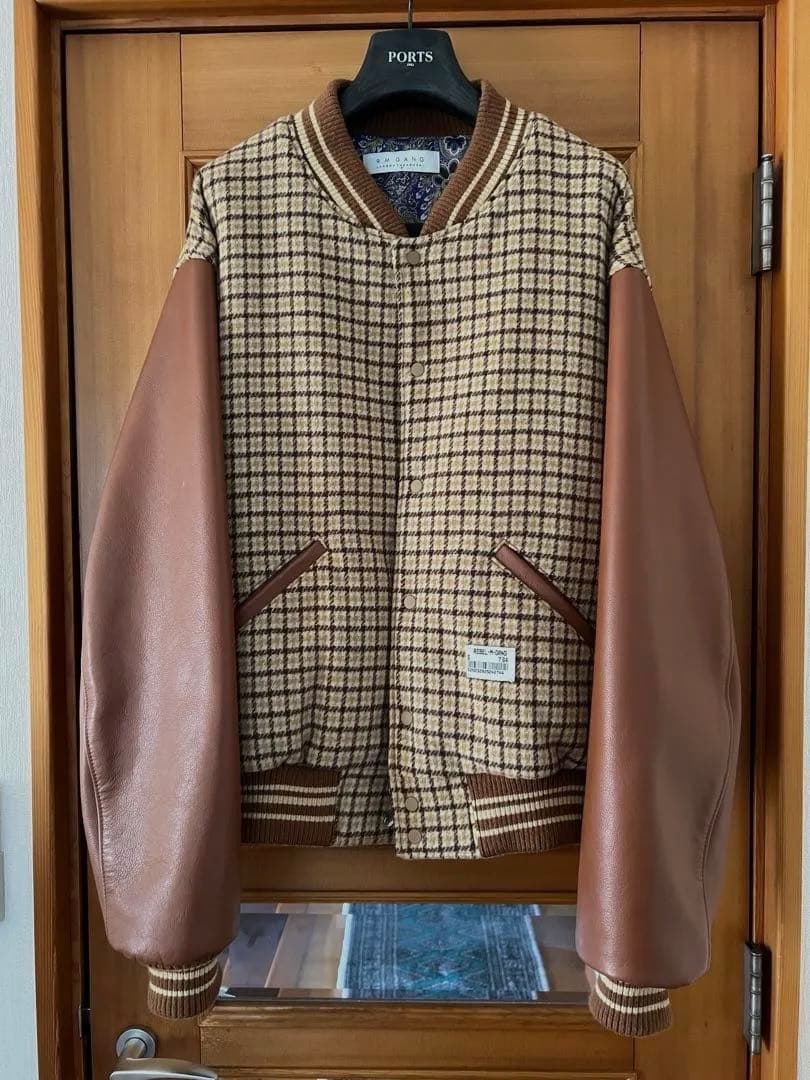 r.m gang 高橋ラムダ Versity Jacket スタジャン - メルカリ