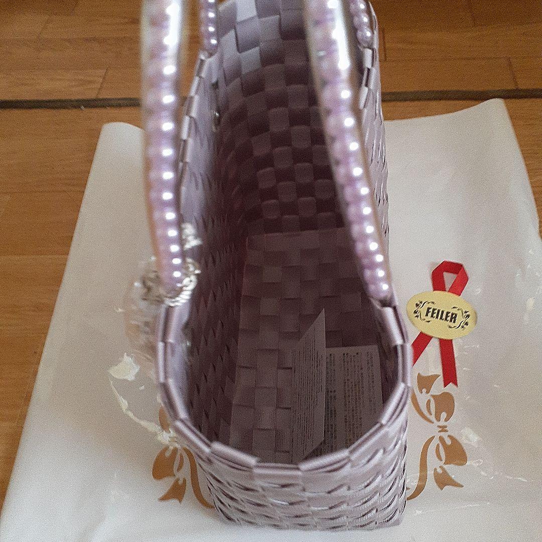 新品 フェイラー ラブラリー プラかごバック パール タグ付き - メルカリ