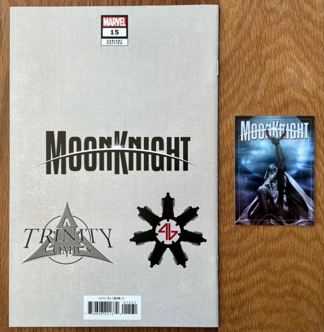 Moon Knight 15 サイン入りAdi Granov表紙 アメコミリーフ - メルカリ