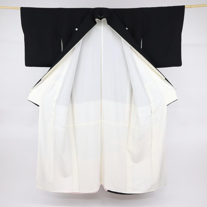 《ひろ★裄直し＋紋の入れ替＋黒留袖羽田登喜男松竹梅におしどりDB12-1》