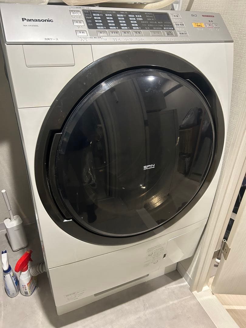 Panasonic NA-VX3500L ドラム式洗濯機　パナソニック Amazon | Panasonic ドラム式洗濯乾燥機 9kg 左開き クリスタル