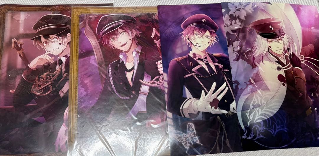 ディアラバ ポスター ランチョンマット 逆巻アヤト シュウ レイジ 無神 月浪 Nintendo Switch「DIABOLIK LOVERS LUNATIC FATE GRAND EDITION