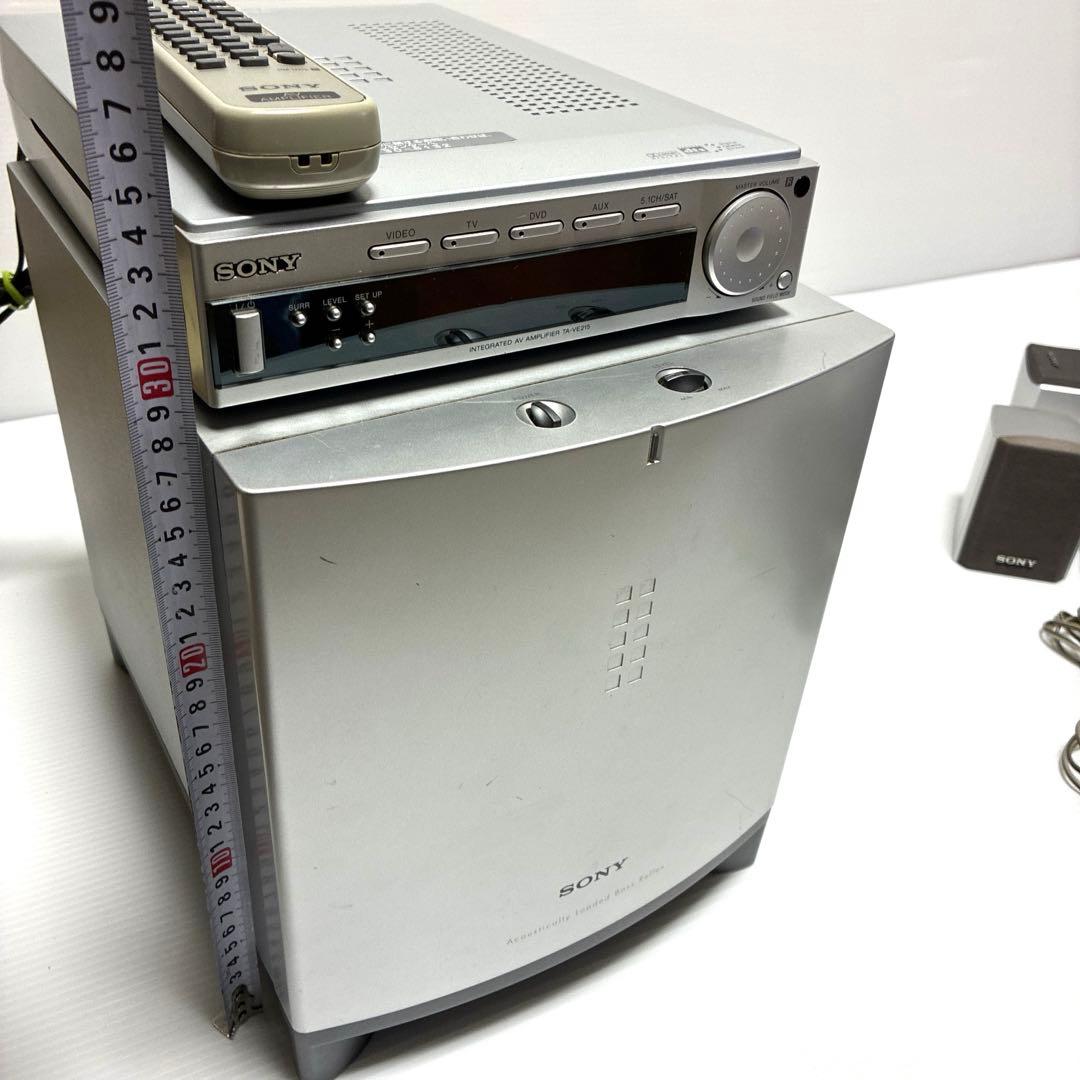 《SONY》ホームシアターシステム　ソニーHT-K215 ウーハー重低音映画鑑賞