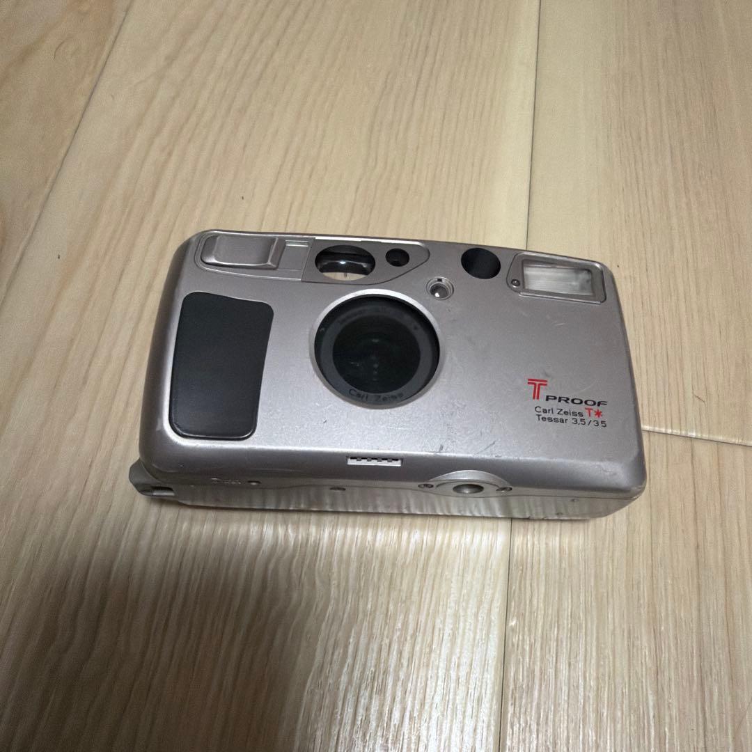 T PROOF CR-Z 35mmフィルムカメラ　ジャンク おすすめフィルムカメラ】CONTAX（コンタックス） T2 Titan Chrome